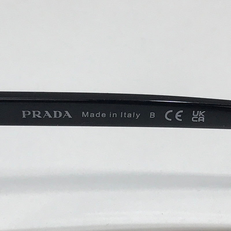 【中古品】【メンズ】 PRADA プラダ VPR13W-F 眼鏡 メガネ アイウェア カラーBLACK クロス.ケース.箱付属　※キズあり 183-260924-ky-12-fuzh 万代Net店