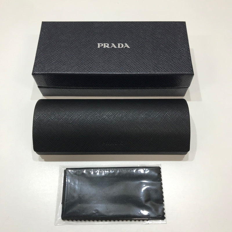 【中古品】【メンズ】 PRADA プラダ VPR13W-F 眼鏡 メガネ アイウェア カラーBLACK クロス.ケース.箱付属　※キズあり 183-260924-ky-12-fuzh 万代Net店