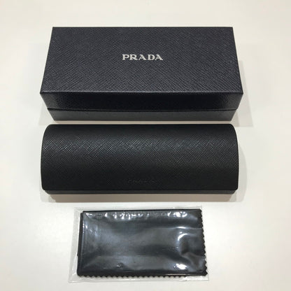 【中古品】【メンズ】 PRADA プラダ VPR13W-F 眼鏡 メガネ アイウェア カラーBLACK クロス.ケース.箱付属　※キズあり 183-260924-ky-12-fuzh 万代Net店