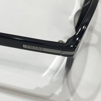 【中古品】【メンズ】 PRADA プラダ VPR13W-F 眼鏡 メガネ アイウェア カラーBLACK クロス.ケース.箱付属　※キズあり 183-260924-ky-12-fuzh 万代Net店