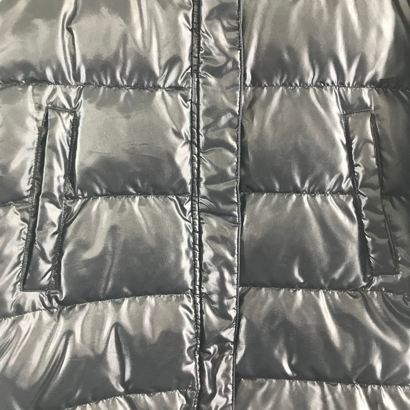 【中古品】【レディース】 UNIQLO ユニクロ DOWN COAT ダウンコート アウター 上着 フード付き BLACK ※使用感あり・腰ベルト無し 169-261018-io-02-fuzh サイズ：L カラー：ブラック 万代Net店