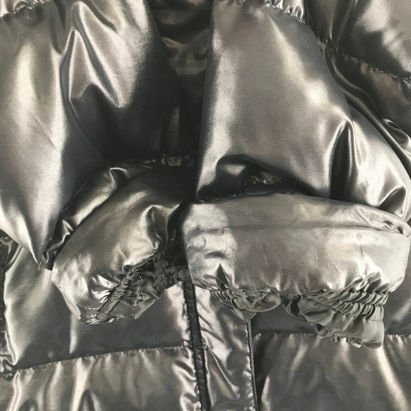 【中古品】【レディース】 UNIQLO ユニクロ DOWN COAT ダウンコート アウター 上着 フード付き BLACK ※使用感あり・腰ベルト無し 169-261018-io-02-fuzh サイズ：L カラー：ブラック 万代Net店
