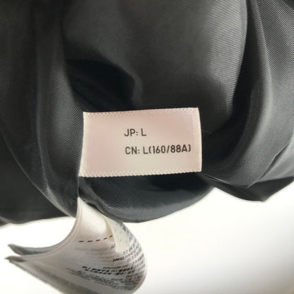 【中古品】【レディース】 UNIQLO ユニクロ DOWN COAT ダウンコート アウター 上着 フード付き BLACK ※使用感あり・腰ベルト無し 169-261018-io-02-fuzh サイズ：L カラー：ブラック 万代Net店