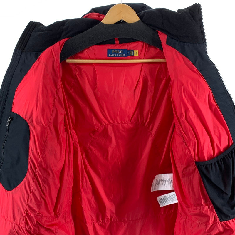 【中古品】【メンズ】 POLO RALPH LAUREN ポロ・ラルフローレン DOWN JACKET ダウンジャケット アウター ブランド 古着 145-260923-gm-31-fuzh サイズ：M カラー：ブラック 万代Net店