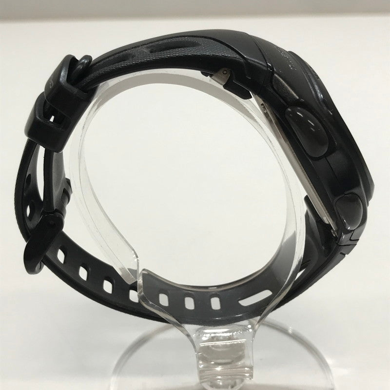 【中古品】【メンズ】 CASIO カシオ RFT-100 PHYS TIMERS11 腕時計 時計 BLACK 本体のみ ※キズ・汚れ・埃付着あり 197-261014-io-08-fuzh カラー：ブラック 万代Net店