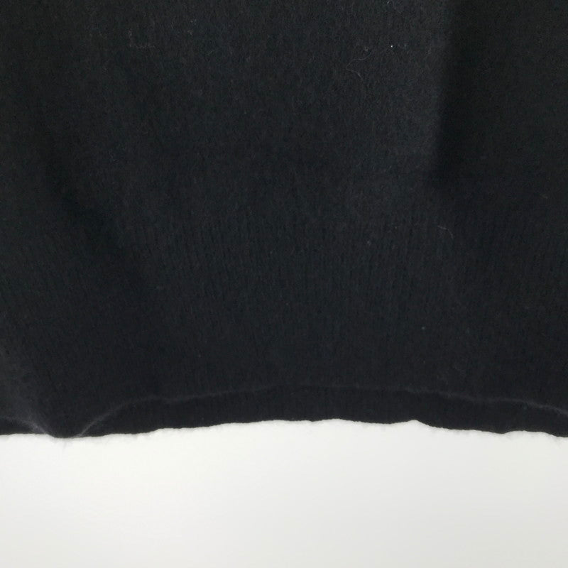 【中古品】【メンズ】 PLAY COMME DES GARCONS プレイコムデギャルソン AZ-N002 KNIT SWEATER BLACK ニットセーター ハートワッペン SIZE:L 140-260924-ky-03-fuzh 万代Net店