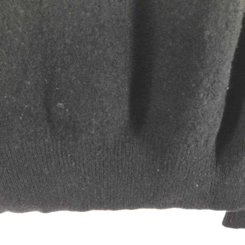 【中古品】【メンズ】 PLAY COMME DES GARCONS プレイコムデギャルソン AZ-N002 KNIT SWEATER BLACK ニットセーター ハートワッペン SIZE:L 140-260924-ky-03-fuzh 万代Net店