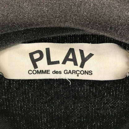 【中古品】【メンズ】 PLAY COMME DES GARCONS プレイコムデギャルソン AZ-N002 KNIT SWEATER BLACK ニットセーター ハートワッペン SIZE:L 140-260924-ky-03-fuzh 万代Net店