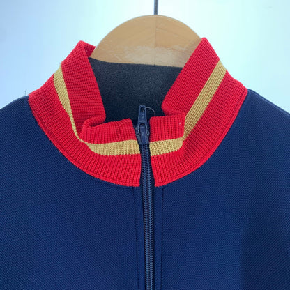 【中古品】【メンズ】 CHAMPION チャンピオン トラックジャケット ジャージ NAVY.YELLOW.RED 70S～80S 男性 145-260927-io-11-fuzh サイズ：L カラー：ネイビー/イエロー/レッド 万代Net店