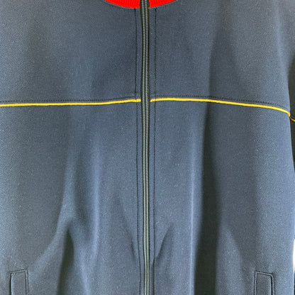 【中古品】【メンズ】 CHAMPION チャンピオン トラックジャケット ジャージ NAVY.YELLOW.RED 70S～80S 男性 145-260927-io-11-fuzh サイズ：L カラー：ネイビー/イエロー/レッド 万代Net店
