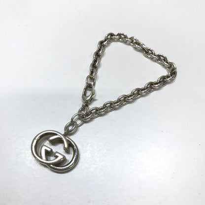 【中古品】【メンズ】 GUCCI グッチ インターロッキングG チェーンブレスレット シルバー925　 保存袋、箱有 182-260924-ky-13-fuzh 万代Net店
