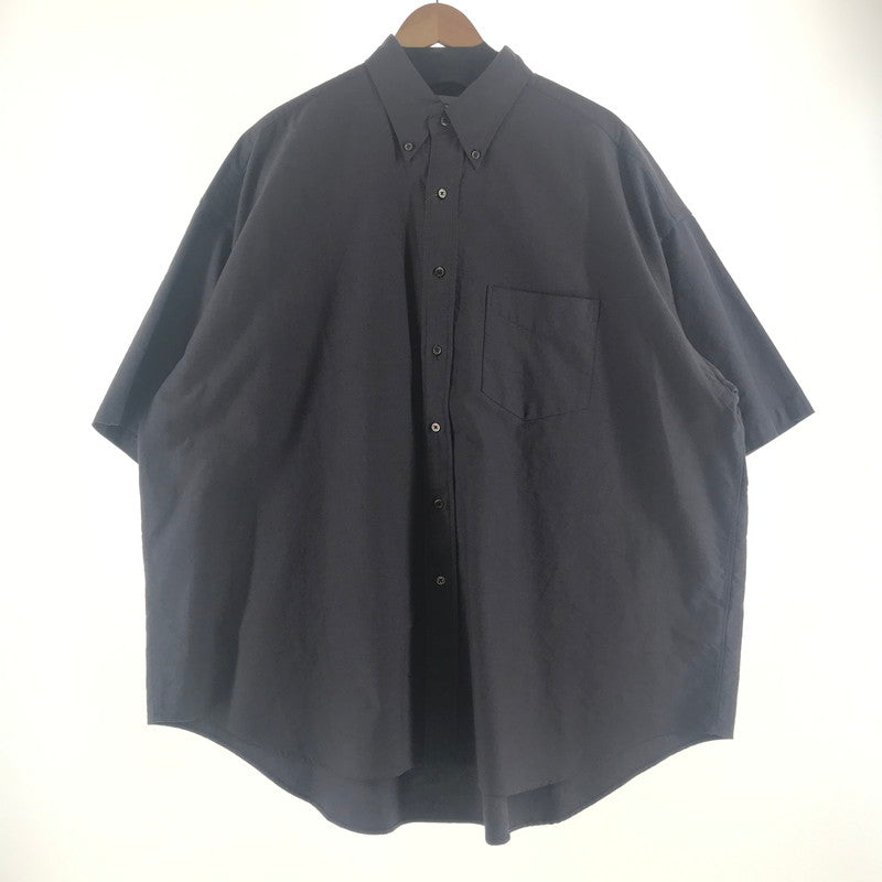 【中古品】【メンズ】 GRAPHPAPER グラフぺーパー GM261-50025B OXFORD S S OVERSIZED B.D SHIRT 半袖シャツ カラーGRAY SIZE:O 140-260924-ky-08-fuzh 万代Net店