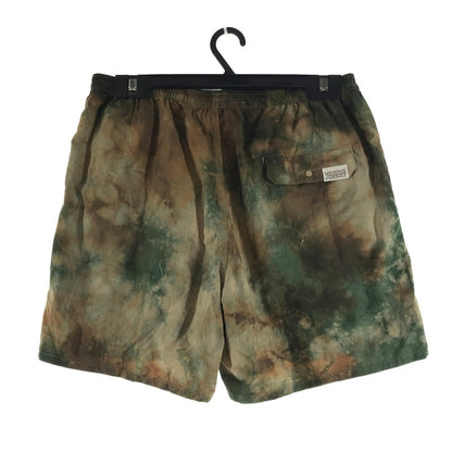 【中古品】【メンズ】 MOUNTAIN JOHNNY マウンテン・ジョニー ショートパンツ BROWN.GREEN タイダイ柄 SIZE:L ナイロンショートパンツ 151-260924-ky-10-fuzh 万代Net店