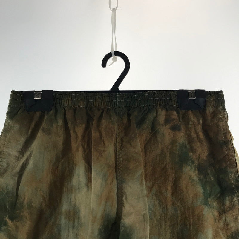 【中古品】【メンズ】 MOUNTAIN JOHNNY マウンテン・ジョニー ショートパンツ BROWN.GREEN タイダイ柄 SIZE:L ナイロンショートパンツ 151-260924-ky-10-fuzh 万代Net店