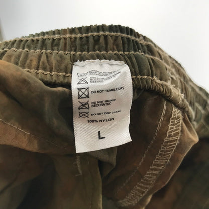 【中古品】【メンズ】 MOUNTAIN JOHNNY マウンテン・ジョニー ショートパンツ BROWN.GREEN タイダイ柄 SIZE:L ナイロンショートパンツ 151-260924-ky-10-fuzh 万代Net店