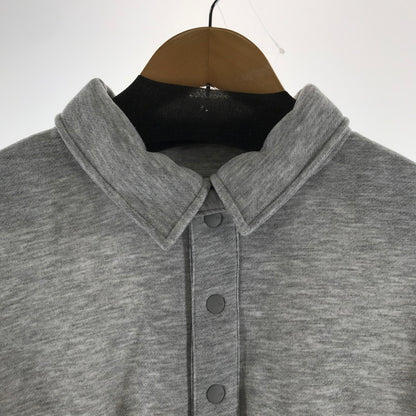 【中古品】【メンズ】 DAIWA PIER39 ダイワ ピア39 BE-53025W TECH SWEAT SNAP PULLOVER プルオーバースナップシャツ 杢GRAY SIZE:L 144-260924-ky-05-fuzh 万代Net店