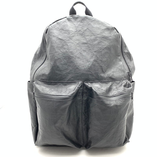 【中古品】【メンズ】 MOURE ULTRA LIGHT LEATHER BACKPACK カバン バックパック リュックサック 188-261003-gm-26-fuzh サイズ：25L カラー：ブラック 万代Net店