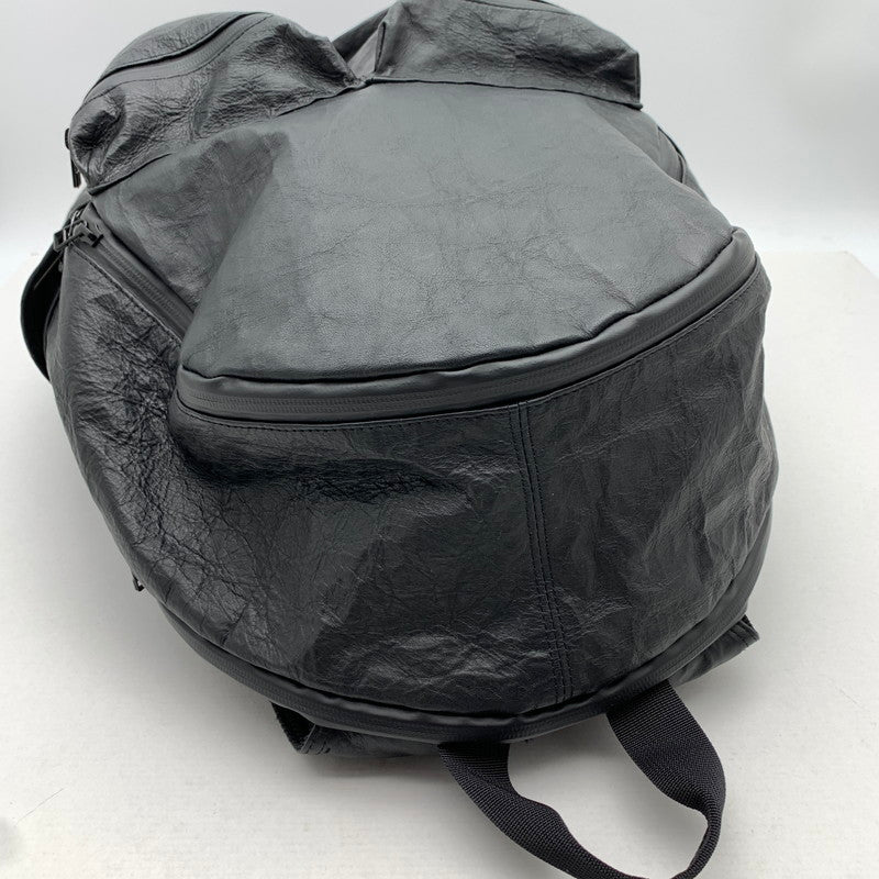 【中古品】【メンズ】 MOURE ULTRA LIGHT LEATHER BACKPACK カバン バックパック リュックサック 188-261003-gm-26-fuzh サイズ：25L カラー：ブラック 万代Net店