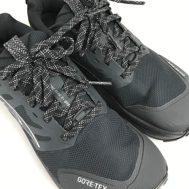 【中古品】【メンズ】 ALTRA アルトラ ALOA85UT001 LONE PEAK 9+ GTX ローンピーク ゴアテックス スニーカー 靴 162-260925-mh-11-fuzh サイズ：26.5cm カラー：ブラック 万代Net店