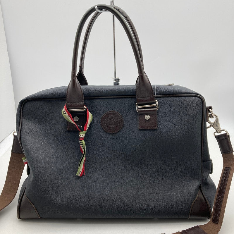 【中古品】【メンズ/レディース】 OROBIANCO オロビアンコ ブリーフケース ビジネスバッグ カバン ※スレキズ等有 188-261016-vt-92-fuzh カラー：ネイビー 万代Net店
