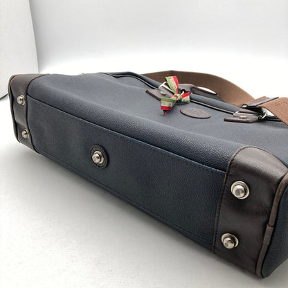 【中古品】【メンズ/レディース】 OROBIANCO オロビアンコ ブリーフケース ビジネスバッグ カバン ※スレキズ等有 188-261016-vt-92-fuzh カラー：ネイビー 万代Net店
