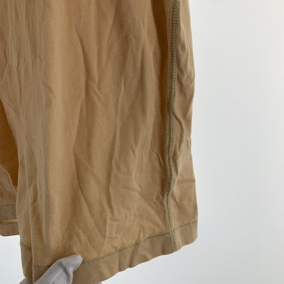 【中古品】【メンズ】 EVISU エヴィス 半袖Tシャツ Tシャツ BEIGE フロントロゴ 男性 ※使用感あり 145-260927-io-15-fuzh サイズ：38 カラー：ベージュ 万代Net店