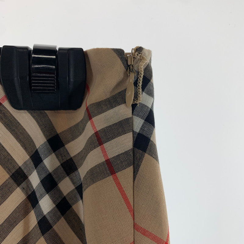 【中古品】【レディース】 BURBERRY BLUE LABEL バーバリーブルーレーベル スカート 168-260927-io-06-fuzh サイズ：38 カラー：ノバチェック 万代Net店