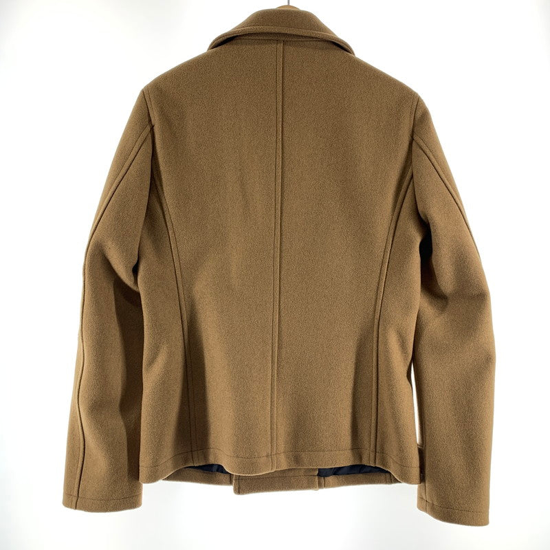 【中古品】【メンズ】 VANQUISH ヴァンキッシュ WOOL COAT ウールコート 上着 アウター コート BEIGE 男性 147-260927-io-26-fuzh サイズ：M カラー：ベージュ 万代Net店