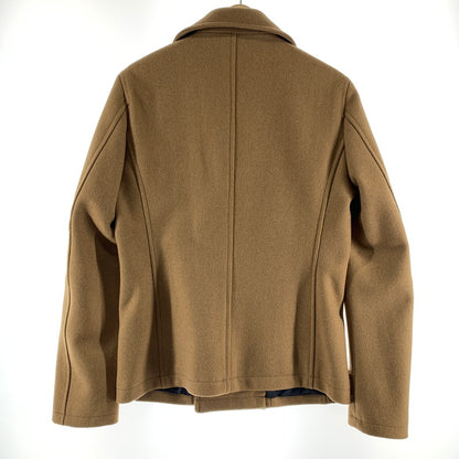 【中古品】【メンズ】 VANQUISH ヴァンキッシュ WOOL COAT ウールコート 上着 アウター コート BEIGE 男性 147-260927-io-26-fuzh サイズ：M カラー：ベージュ 万代Net店