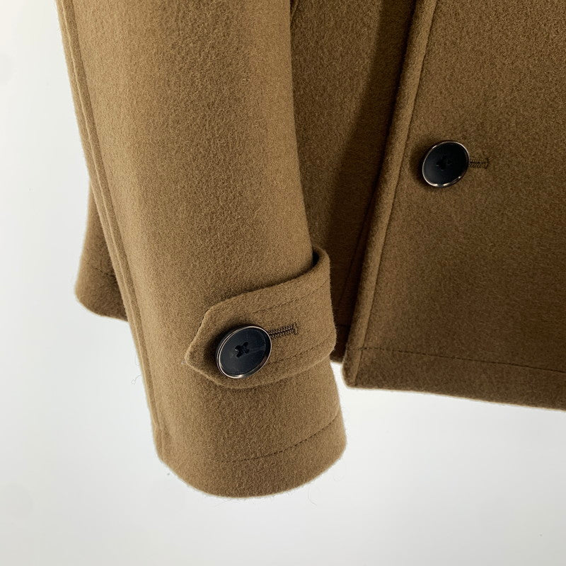【中古品】【メンズ】 VANQUISH ヴァンキッシュ WOOL COAT ウールコート 上着 アウター コート BEIGE 男性 147-260927-io-26-fuzh サイズ：M カラー：ベージュ 万代Net店