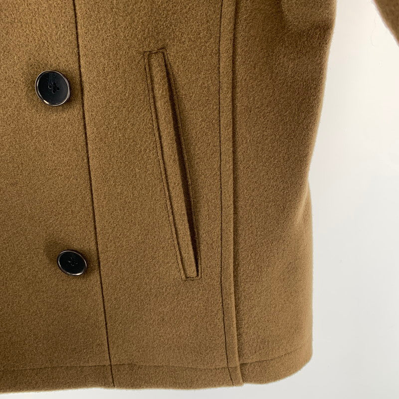 【中古品】【メンズ】 VANQUISH ヴァンキッシュ WOOL COAT ウールコート 上着 アウター コート BEIGE 男性 147-260927-io-26-fuzh サイズ：M カラー：ベージュ 万代Net店