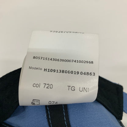 【中古品】【メンズ】 MONCLER モンクレール H10913B00019 BASEBALL CAP 帽子 キャップ BLUE ※色褪せあり 185-260927-io-02-fuzh カラー：ブルー 万代Net店