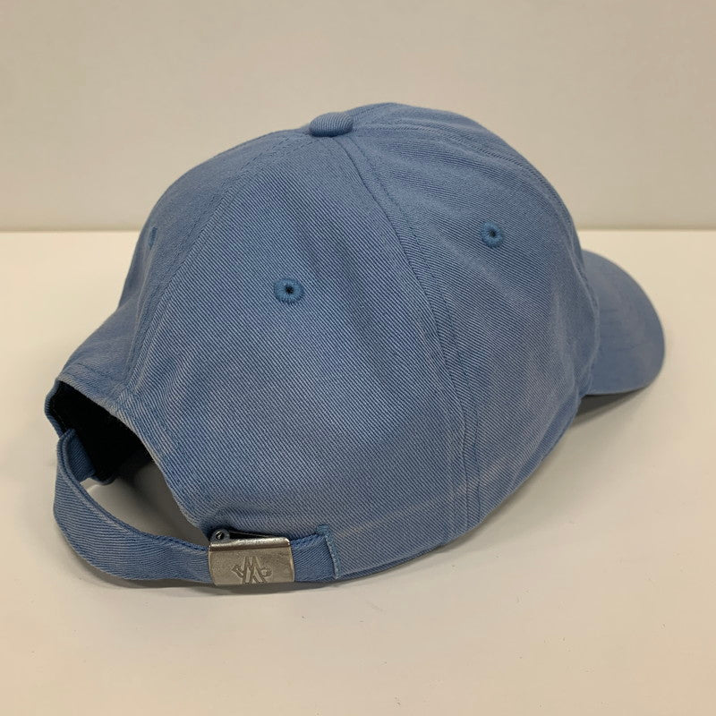 【中古品】【メンズ】 MONCLER モンクレール H10913B00019 BASEBALL CAP 帽子 キャップ BLUE ※色褪せあり 185-260927-io-02-fuzh カラー：ブルー 万代Net店