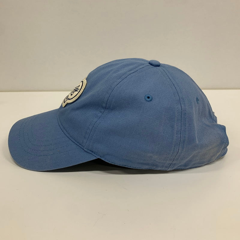 【中古品】【メンズ】 MONCLER モンクレール H10913B00019 BASEBALL CAP 帽子 キャップ BLUE ※色褪せあり 185-260927-io-02-fuzh カラー：ブルー 万代Net店