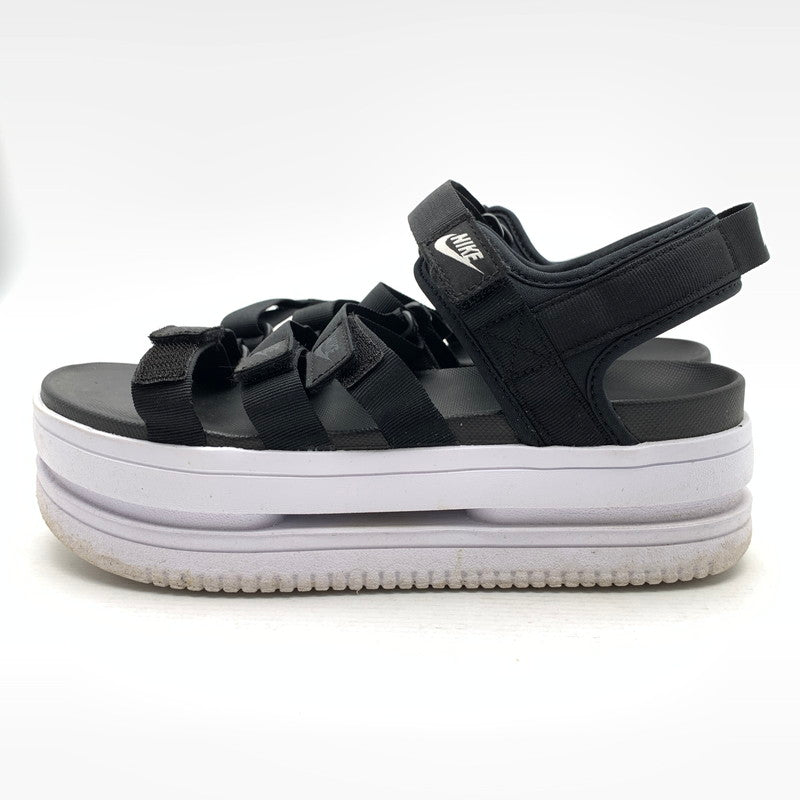 【中古品】【メンズ】 NIKE ナイキ DH0223-001 WOMEN'S ICON CLASSIC "BLACK WHITE" WMNS アイコンクラシック サンダル スニーカー 靴 160-260926-gm-25-fuzh サイズ：WMNS27cm カラー：ブラック 万代Net店