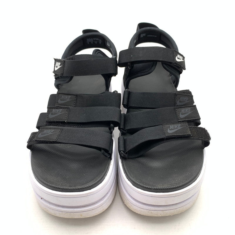 【中古品】【メンズ】 NIKE ナイキ DH0223-001 WOMEN'S ICON CLASSIC "BLACK WHITE" WMNS アイコンクラシック サンダル スニーカー 靴 160-260926-gm-25-fuzh サイズ：WMNS27cm カラー：ブラック 万代Net店