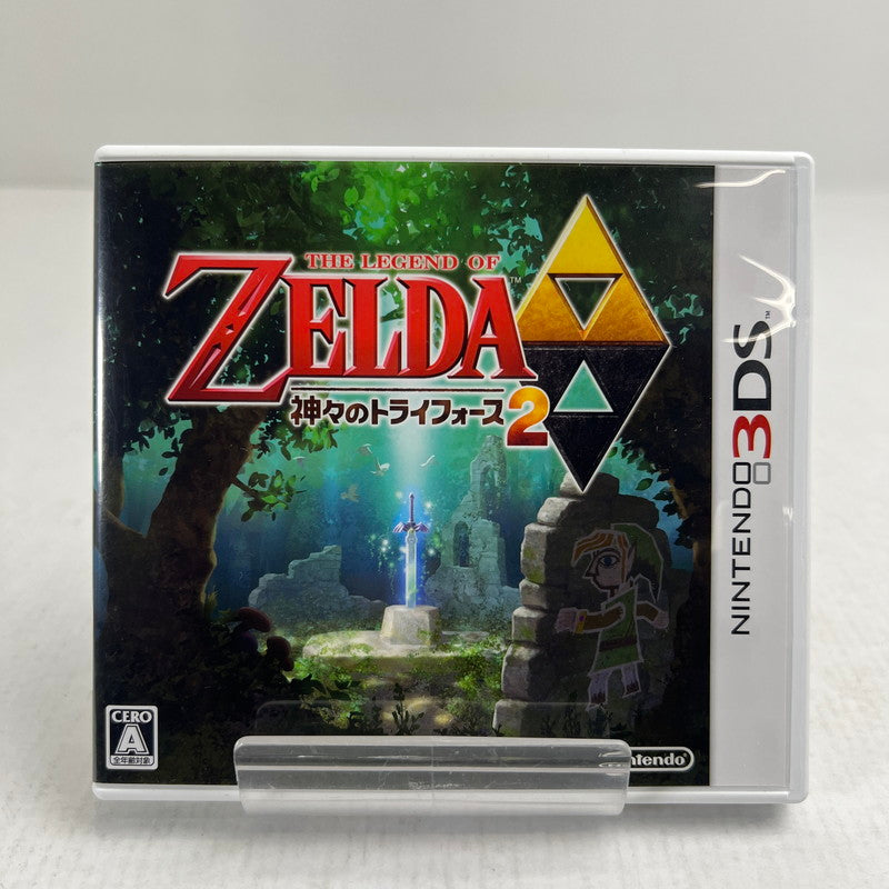 【中古品】 Nintendo 3DS ゼルダの伝説 神々のトライフォース2 ゼルダ レトロゲーム 動作確認済 [CERO区分_A / 全年齢対象商品] 030-260927-io-34-fuzh 万代Net店