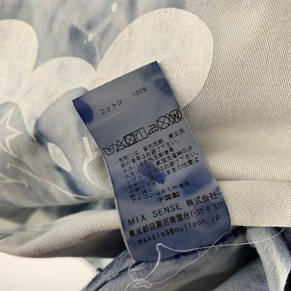 【中古品】【メンズ】 ONEMADE ワンメイド 長袖シャツ BLUE.タイダイ 長袖 シャツ 男性 おしゃれ お洒落 ※汚れ・使用感・ボタンほつれあり 140-260927-io-24-fuzh サイズ：46 カラー：ブルータイダイ 万代Net店
