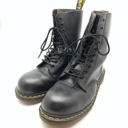 【中古品】【メンズ】 DR.MARTENS ドクターマーチン 10ホールブーツ 靴　 164-260926-gm-26-fuzh サイズ：UK8(27cm) カラー：ブラック 万代Net店