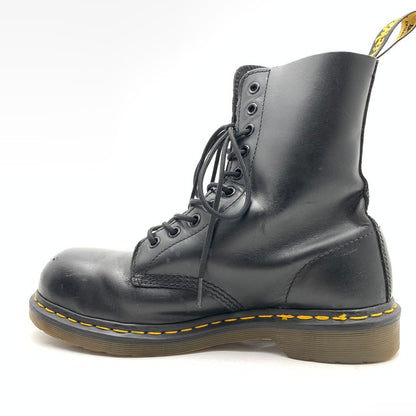 【中古品】【メンズ】 DR.MARTENS ドクターマーチン 10ホールブーツ 靴　 164-260926-gm-26-fuzh サイズ：UK8(27cm) カラー：ブラック 万代Net店