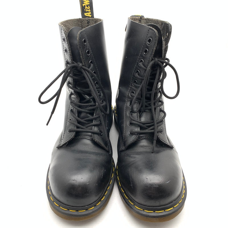 【中古品】【メンズ】 DR.MARTENS ドクターマーチン 10ホールブーツ 靴　 164-260926-gm-26-fuzh サイズ：UK8(27cm) カラー：ブラック 万代Net店