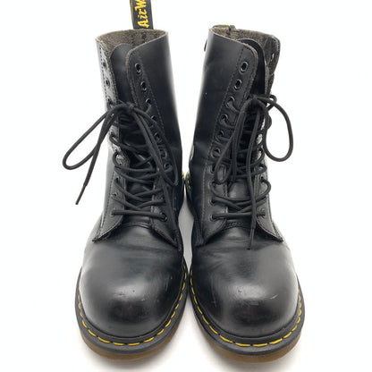 【中古品】【メンズ】 DR.MARTENS ドクターマーチン 10ホールブーツ 靴　 164-260926-gm-26-fuzh サイズ：UK8(27cm) カラー：ブラック 万代Net店