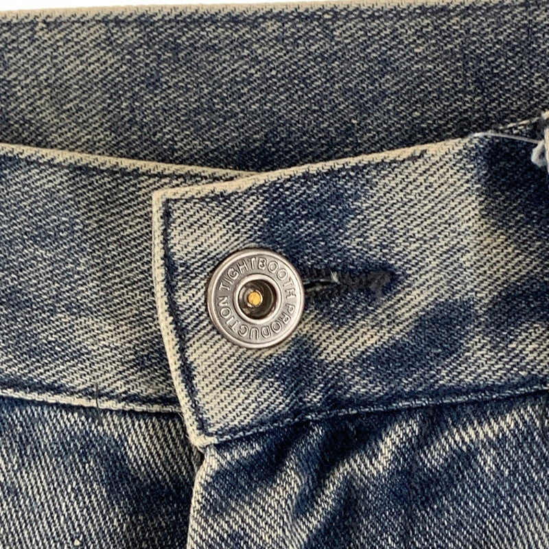 【中古品】【メンズ】 TIGHTBOOTH タイトブース FW25-B07 DENIM BALLOON PANTS バルーンパンツ ボトムス デニム ジーンズ 153-260927-gm-19-fuzh サイズ：L カラー：インディゴ 万代Net店