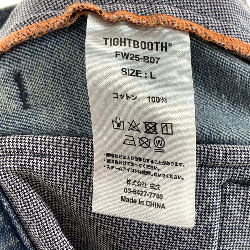【中古品】【メンズ】 TIGHTBOOTH タイトブース FW25-B07 DENIM BALLOON PANTS バルーンパンツ ボトムス デニム ジーンズ 153-260927-gm-19-fuzh サイズ：L カラー：インディゴ 万代Net店