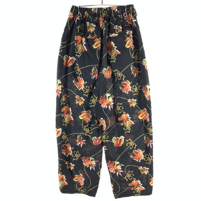 【中古品】【メンズ】 TIGHTBOOTH タイトブース SU25-B01 MAPLE BAROON PANTS バルーンパンツ 総柄 イージーパンツ ウエストゴム 153-260927-gm-17-fuzh サイズ：M カラー：ブラック 万代Net店
