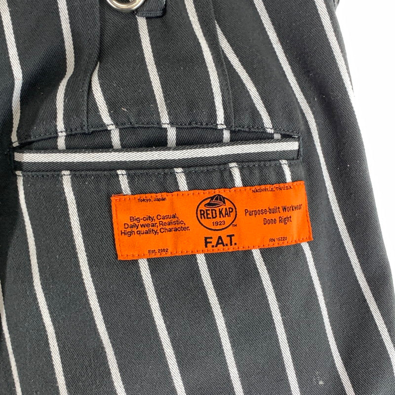 【中古品】【メンズ】 FAT エフエーティー×RED KAP レッドキャップ THREEKAP パンツ ボトムス 153-260927-gm-18-fuzh サイズ：SKINNY(L) カラー：グレー 万代Net店