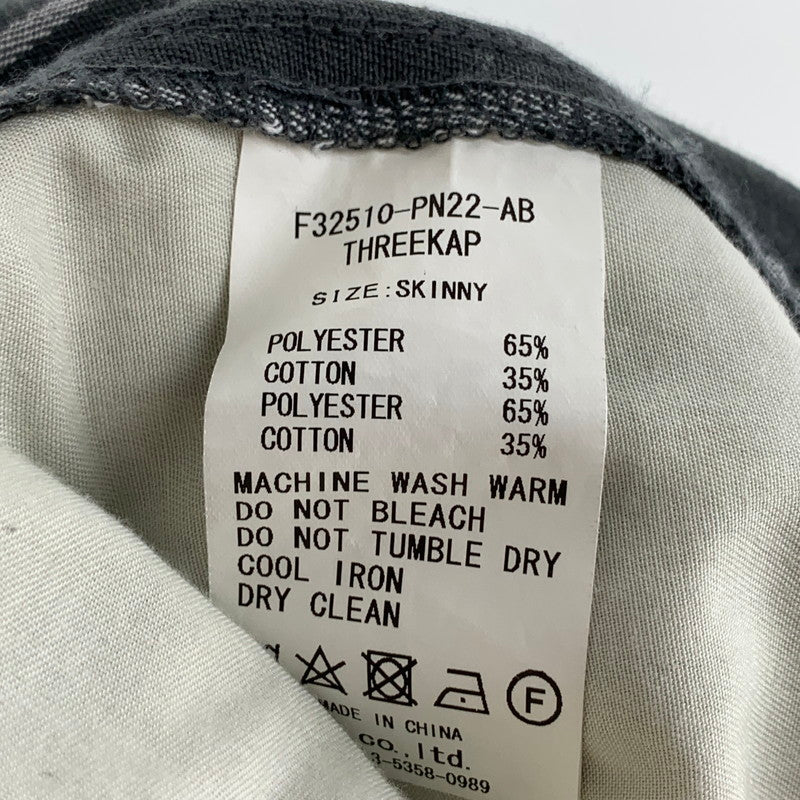 【中古品】【メンズ】 FAT エフエーティー×RED KAP レッドキャップ THREEKAP パンツ ボトムス 153-260927-gm-18-fuzh サイズ：SKINNY(L) カラー：グレー 万代Net店