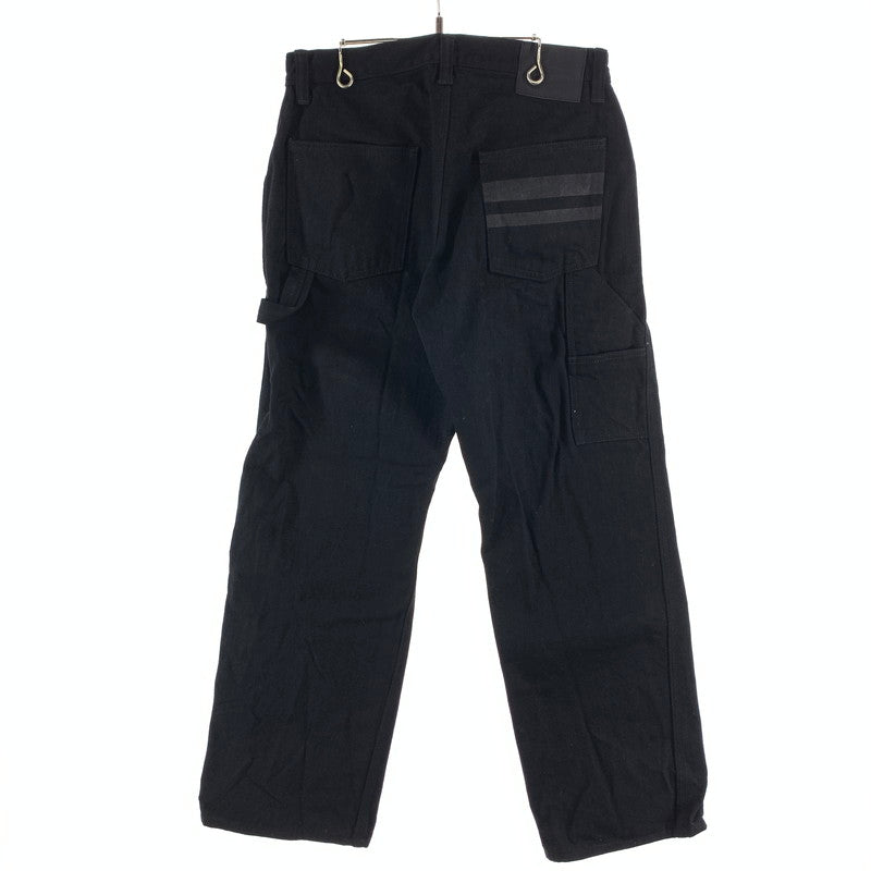 【中古品】【メンズ】 桃太郎ジーンズ MXPT10144S PAINTER DENIM ペインターデニムパンツ ボトムス ブランド 古着 156-261003-gm-01-fuzh サイズ：W30 カラー：ブラック 万代Net店