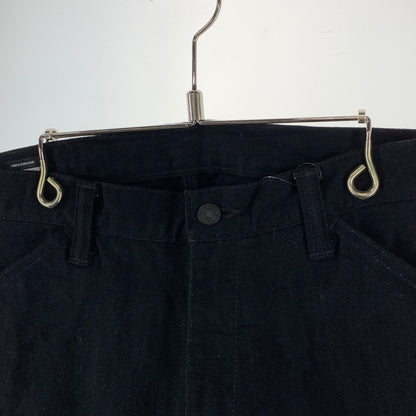 【中古品】【メンズ】 桃太郎ジーンズ MXPT10144S PAINTER DENIM ペインターデニムパンツ ボトムス ブランド 古着 156-261003-gm-01-fuzh サイズ：W30 カラー：ブラック 万代Net店