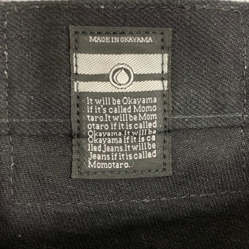 【中古品】【メンズ】 桃太郎ジーンズ MXPT10144S PAINTER DENIM ペインターデニムパンツ ボトムス ブランド 古着 156-261003-gm-01-fuzh サイズ：W30 カラー：ブラック 万代Net店